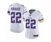 Women's Nike Minnesota Vikings #22 Paul Krause Vapor Untouchable Limited White NFL Jersey