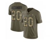 Youth Nike Minnesota Vikings #20 Mackensie Alexander Limited Olive Camo 2017 Salute to Service NFL Jersey Youth Nike Minnesota Vikings #20 Mackensie Alexander Limited Olive Camo 2017 Salute to Service NFL Jersey