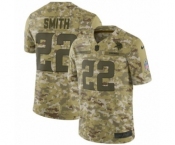 Youth Nike Minnesota Vikings #22 Harrison Smith Limited Camo 2018 Salute to Service NFL Jersey Youth Nike Minnesota Vikings #22 Harrison Smith Limited Camo 2018 Salute to Service NFL Jersey