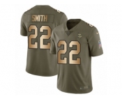 Youth Nike Minnesota Vikings #22 Harrison Smith Limited Olive Gold 2017 Salute to Service NFL Jersey Youth Nike Minnesota Vikings #22 Harrison Smith Limited Olive Gold 2017 Salute to Service NFL Jersey