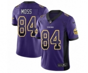 Youth Nike Minnesota Vikings #84 Randy Moss Limited Purple Rush Drift Fashion NFL Jersey