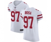 Men's San Francisco 49ers #97 Nick Bosa White Vapor Untouchable Elite Player Football Jersey