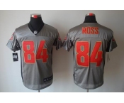 nike nfl jerseys san francisco 49ers #84 moss grey[Elite shadow]