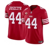 Men's San Francisco 49ers #44 Kyle Juszczyk Red 2025 F.U.S.E. With 2-Star C Patch Vapor Untouchable Limited Stitched Football Jersey Men's San Francisco 49ers #44 Kyle Juszczyk Red 2025 F.U.S.E. With 2-Star C Patch Vapor Untouchable Limited Stitched Football Jersey