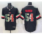 Men's San Francisco 49ers #54 Fred Warner Black 2025 F.U.S.E. Mexico Vapor Limited Stitched Football Jersey