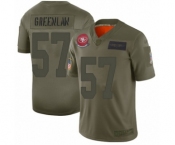 Men's San Francisco 49ers #57 Dre Greenlaw Limited Camo 2019 Salute to Service Football Jersey Men's San Francisco 49ers #57 Dre Greenlaw Limited Camo 2019 Salute to Service Football Jersey
