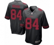 Men's San Francisco 49ers #84 Kendrick Bourne Game Black Football Jersey