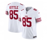 Men's San Francisco 49ers #85 George Kittle White 2023 F.U.S.E. Vapor Untouchable Limited Stitched Football Jersey