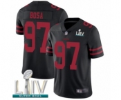 Men's San Francisco 49ers #97 Nick Bosa Black Alternate Vapor Untouchable Limited Player Super Bowl LIV Bound Football Jersey