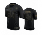 San Francisco 49ers #84 Kendrick Bourne Black 2020 Salute To Service Limited Jersey