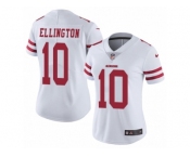 Women's Nike San Francisco 49ers #10 Bruce Ellington Vapor Untouchable Limited White NFL Jersey