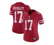 Women's Nike San Francisco 49ers #14 Jeremy Kerley Vapor Untouchable Limited Red Team Color NFL Jersey