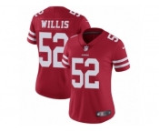 Women's Nike San Francisco 49ers #52 Patrick Willis Vapor Untouchable Limited Red Team Color NFL Jersey