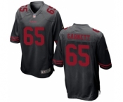 Youth Nike San Francisco 49ers #65 Joshua Garnett Black NFL Jersey