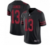 Youth San Francisco 49ers #13 Richie James Black Vapor Untouchable Limited Player Football Jersey