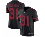 Youth San Francisco 49ers #31 Raheem Mostert Black Vapor Untouchable Limited Player Football Jersey