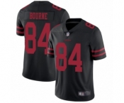 Youth San Francisco 49ers #84 Kendrick Bourne Black Vapor Untouchable Limited Player Football Jersey
