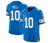 Men's Detroit Lions #10 Ronnie Bell Blue 2025 F.U.S.E. Vapor Limited Football Stitched Jersey