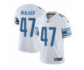 Nike Detroit Lions #47 Tracy Walker White Men Stitched NFL Vapor Untouchable Limited Jersey