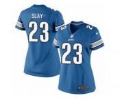 Women's Nike Detroit Lions #23 Darius Slay Limited Light Blue Team Color NFL Jersey