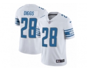 Youth Nike Detroit Lions #28 Quandre Diggs Vapor Untouchable Limited White NFL Jersey