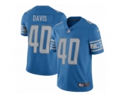 Youth Nike Detroit Lions #40 Jarrad Davis Limited Light Blue Team Color NFL Jersey