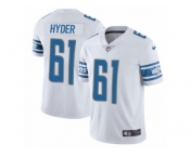 Youth Nike Detroit Lions #61 Kerry Hyder Vapor Untouchable Limited White NFL Jersey