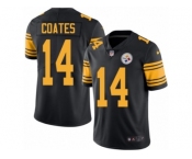 Men Nike Pittsburgh Steelers #14 Sammie Coates Black Color Rush Limited Jersey