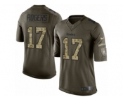 Men's Nike Pittsburgh Steelers #17 Eli Rogers Limited Green Salute to Service NFL Jersey