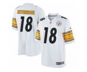 Men's Nike Pittsburgh Steelers #18 Zach Mettenberger Limited White NFL Jersey