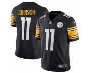 Men's Pittsburgh Steelers #11 Brandon Johnson Black 2025 Vapor Untouchable Football Stitched Jersey