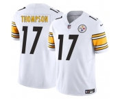 Men's Pittsburgh Steelers #17 Skylar Thompson White 2025 F.U.S.E. Vapor Untouchable Limited Football Stitched Jersey