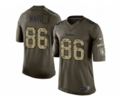 nike nfl jerseys pittsburgh steelers #86 ward army green[nike Limited Salute To Service]