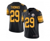 Youth Nike Pittsburgh Steelers #29 Shamarko Thomas Limited Black Rush NFL Jersey