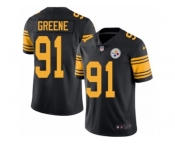 Youth Nike Pittsburgh Steelers #91 Kevin Greene Limited Black Rush NFL Jersey Youth Nike Pittsburgh Steelers #91 Kevin Greene Limited Black Rush NFL Jersey
