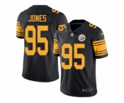 Youth Nike Pittsburgh Steelers #95 Jarvis Jones Limited Black Rush NFL Jersey Youth Nike Pittsburgh Steelers #95 Jarvis Jones Limited Black Rush NFL Jersey