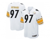 Youth Nike Pittsburgh Steelers #97 Cameron Heyward white jerseys