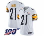 Youth Pittsburgh Steelers #21 Sean Davis White Vapor Untouchable Limited Player 100th Season Football Jersey