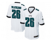 Men Nike Philadelphia Eagles #26 Jaylen Watkins Game White NFL Jersey