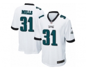 Men Nike Philadelphia Eagles #31 Jalen Mills Game White NFL Jersey