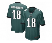 Men's Nike Philadelphia Eagles #18 Dorial Green-Beckham Game Midnight Green Team Color NFL Jersey