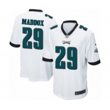Men's Nike Philadelphia Eagles #29 Avonte Maddox Game White NFL Jersey