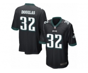 Men's Nike Philadelphia Eagles #32 Rasul Douglas Game Black Alternate NFL Jersey