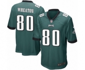 Men's Nike Philadelphia Eagles #80 Markus Wheaton Game Midnight Green Team Color NFL Jersey
