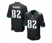 Men's Nike Philadelphia Eagles #82 Rueben Randle Game Black Alternate NFL Jersey