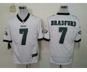 nike nfl jerseys philadelphia eagles #7 bradford white[game][bradford]
