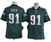 nike nfl jerseys philadelphia eagles #91 cox green[game]