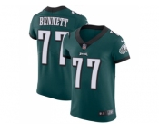 Nike Philadelphia Eagles #77 Michael Bennett Midnight Green Team Color Men Stitched NFL Vapor Untouchable Elite Jersey