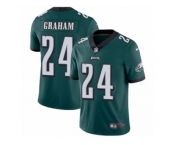 Men Nike Philadelphia Eagles #24 Corey Graham Midnight Green Team Color Vapor Untouchable Limited Player NFL Jersey