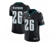 Men Nike Philadelphia Eagles #26 Jaylen Watkins Black Alternate Vapor Untouchable Limited Player NFL Jersey Men Nike Philadelphia Eagles #26 Jaylen Watkins Black Alternate Vapor Untouchable Limited Player NFL Jersey